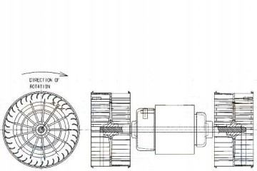 BLOWER FAN BEHR Part manufacturer Behr Hella Service