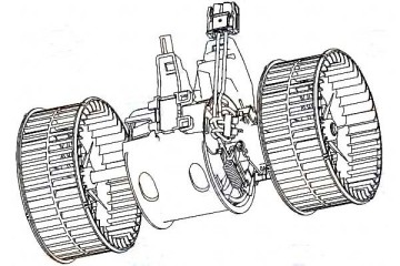 BLOWER MOTOR BMW 5 E60 03 6 E60 04 BEHR Part manufacturer Behr Hella Service