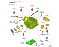 Calefactor y Aire Acondicionado para FORD C-MAX Mk2 2015-2019