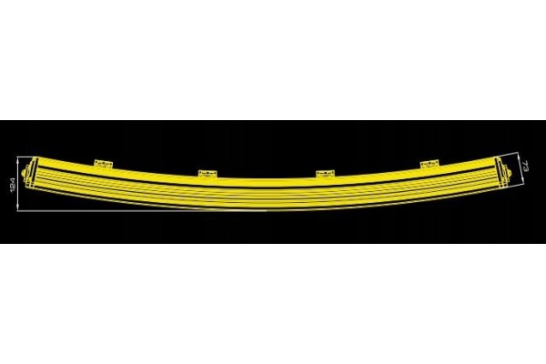 SKYLED FORNAX LED BAR CURVED ARCH WHITE 43 1100 MM 330W 130 43LBC Light beam 17765 lm