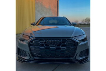 AeroPack Splitter Front cover Audi A6 C8 20182023 Installation side front
