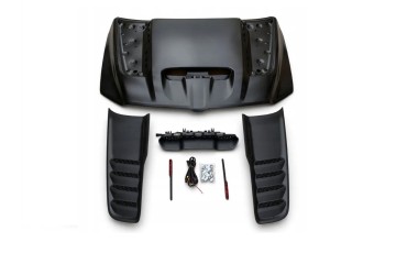 DODGE RAM TRX 2021 2024 MASK COVER ALUMINUM NEW INLETS LIGHTS SET