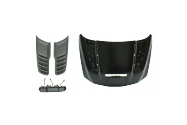 DODGE RAM TRX 2021 2024 MASK COVER ALUMINUM NEW INLETS LIGHTS SET Part manufacturer no brand