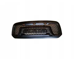 Rejilla Delantera Dodge Ram 1500 2013-2018 Estilo Rebelde - Negra
