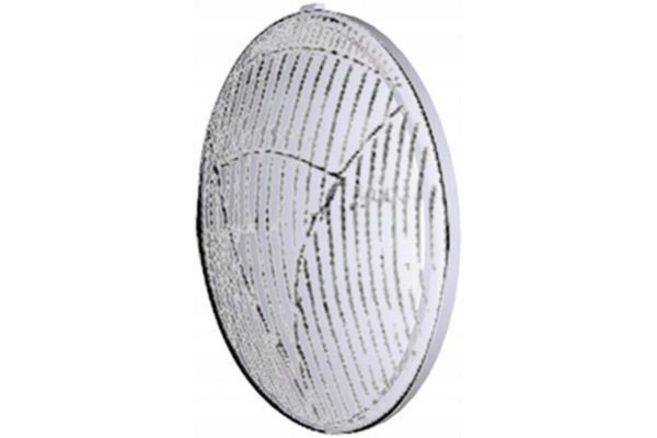 Lampshade left right transparent round 105 mm Hella 9ES012060011