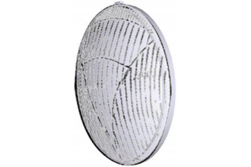 Lampshade left right transparent round 105 mm Hella 9ES012060011