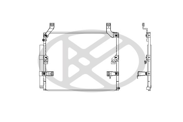 Air conditioning condenser KOYORAD CD010555