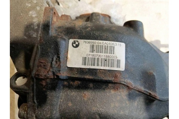 Rear reducer BMW X6 F16 F86 7636992 2 99L diesel 190kW 2018 Catalog number of substitutes EA0406315 0718073011880003