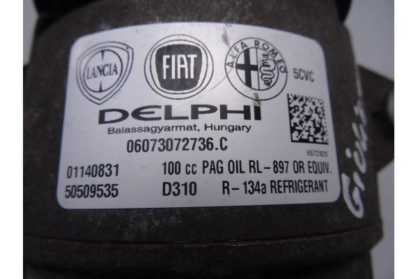 50509535 COMPRESOR AIRE ACONDICIONADO ALFA ROMEO GIULIETTA (191) Distinctive 2013 50509535 210289 ALFA ROMEO - 5