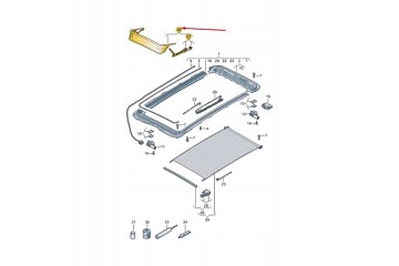 Sunroof fairing roof vestibule Tiguan L Tarraco Kodiaq Weilan Q5 Car type passenger cars