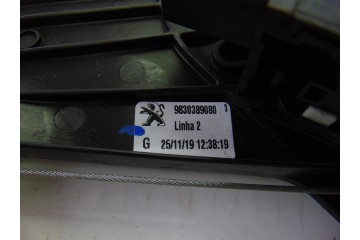 9830389080  ELEVALUNAS TRASERO IZQUIERDO PEUGEOT 3008 Active 9830389080 198102 PEUGEOT - 4