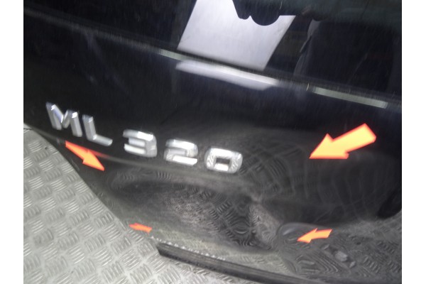 NEGRO  PORTON TRASERO MERCEDES-BENZ CLASE ML (BM 164) 320 / 350 CDI (164.122) 2005 NEGRO 208679 MERCEDES-BENZ - 6