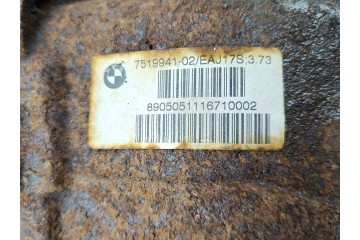 DIFFERENTIAL REAR BMW 3 E90 7519941 2 5 24V 325i Catalog number of the part 7519941
