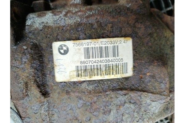 DIFFERENTIAL REAR BMW 3 E90 7566197 2 0 D 318d Catalog number of the part 7566197