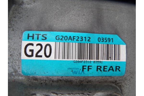 REAR BRIDGE DYFER REAR KIA SPORTAGE V TUCSON III IV G20AF2312 Part manufacturer Kia OE