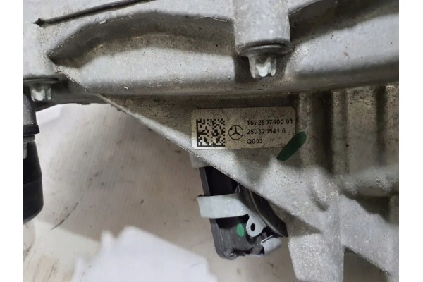 Front reducer MERCEDES BENZ A1672807400 3 0L gasoline 2025 Catalog number of the original A1672807400