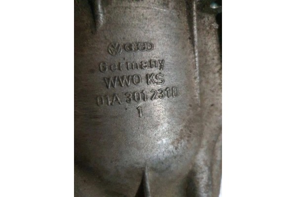 Rear reducer AUDI A4 8D2 B5 01A301231D 0 0L 1999 Car type passenger cars