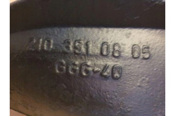 Rear reducer MERCEDES BENZ E W210 GGG40 2001 Car type passenger cars