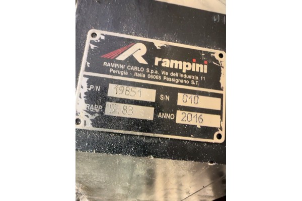 19851 RAMPINI Differential drive axle Packaging status replacement