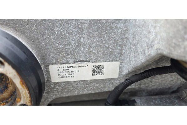 SKODA KAROQ DYFER REAR BRIDGE HALDEX COMPLETE 0BR525010S Catalog number of the part 0BR525010S