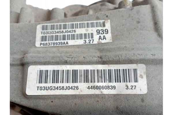 DIFFERENTIAL BRIDGE REAR 3 6 PENTASTAR 294 KM RWD 3 27 Dodge Durango III Part manufacturer Dodge OE