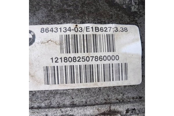 Rear differential BMW X3 G01 X4 G02 8643134 3 38 Catalog number of the part 8643134