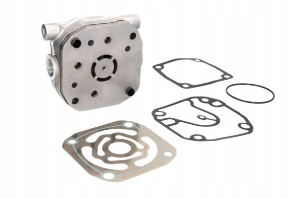 Air compressor cylinder head complete fits to MERCEDES ACTRO