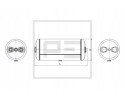 PE Automotive 016 373 80A Nadrzka na vzduch pneumaticka instalace Catalog number of the part 016 373 80A