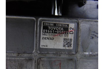 89661-05022 CENTRALITA MOTOR UCE TOYOTA AVENSIS CROSS SPORT (T27) Advance 2011 89661-05022 193031 TOYOTA - 2