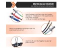 Kit de Mangueras de Aire 3 en 1 para Camiones, Cables en Espiral de 3,