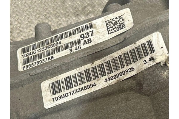 Rear reducer JEEP GRAND CHEROKEE IV WK WK2 4460060836 3 6L gasoline Catalog number of the original 4460060836