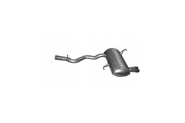 Final silencer BMW 3 E90 E91 capacity 1 6 2 0