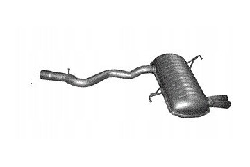 Final silencer BMW 3 E90 E91 capacity 1 6 2 0