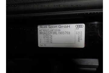 Audi RS Q3 F3B 2019 - presente ESCAPE 8V0253611D DNWA