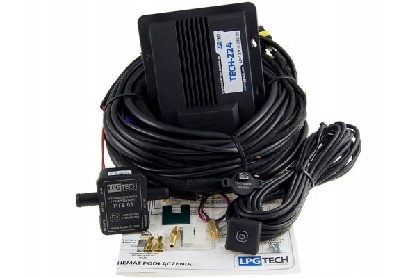 LPGTECH TECH 224 ELECTRONICS SET SEQUENCE 4CYL