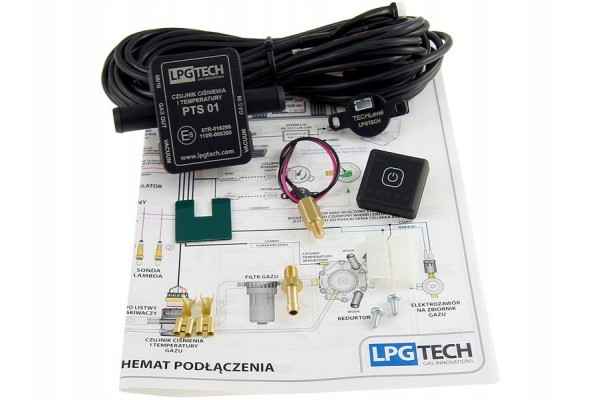 LPGTECH TECH 224 ELECTRONICS SET SEQUENCE 4CYL Part manufacturer LPGtech