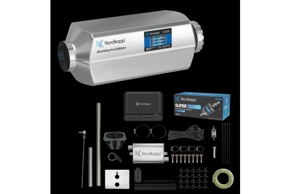 Nordkapp 2kW Diesel 12V Bluetooth GSM 4G Air Parking Heater Packaging status original