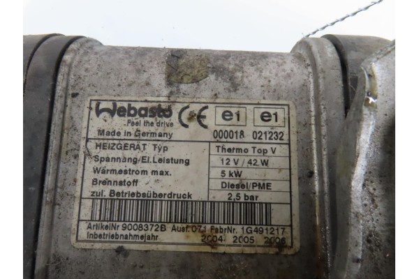 WEBASTO VW TOURAN I 1K0815065T Catalog number of the part A1159129 1K0815065T