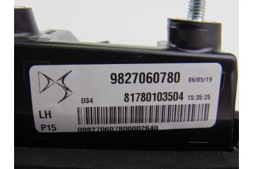 9827060780 PILOTO TRASERO IZQUIERDO INTERIOR DS 3 CROSSBACK