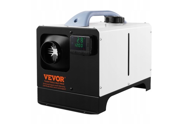 Calefactor de aire diésel Vevor 8 kW con control remoto 410x255x313 mm