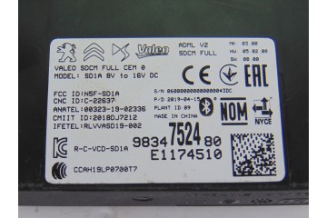 9834752480 MODULO ELECTRONICO DS 3 CROSSBACK Performance Line 9834752480 196613 DS - 4