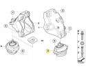 BMW X3 E83 M47N2 2 0d Engine Cushion Original L Catalog number of the part 22 11 3 421 299