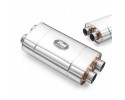 OVAL MUFFLER RM MOTORS E006 2x50mm length 40cm DUAL EAN GTIN 5904347504083