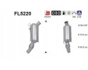 PARTICULATE FILTER FAP DPF FL5220 AS BMW 1 2 Packaging status original