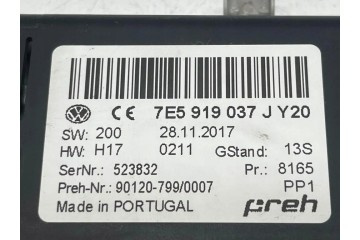 Autonomous heating module VW TRANSPORTER VI T6 Van SGA SGH Catalog number of the part 7E5919037J