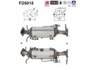 AS PARTICULATE FILTER DPF CAT MAZDA 5 2 0D 05 EURO 4