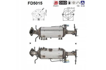 AS PARTICULATE FILTER DPF CAT MAZDA 5 2 0D 05 EURO 4