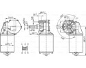 Wiper motor BOSCH 0 986 337 409 IP23 Part manufacturer Bosch