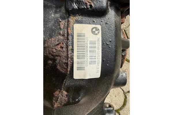 Rear differential BMW 3 F30 F35 F31 7603748 Catalog number of substitutes 0712062805570003