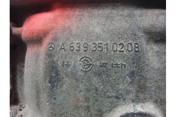 2005 Mercedes Benz Vito Viano W639 Rear Differential 9043530330 Catalog number of the part 9043530330